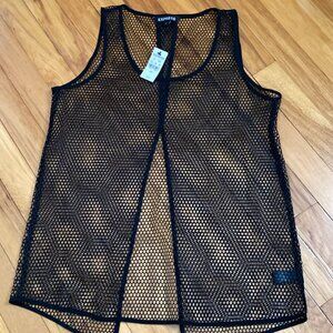 Brand new Express Open back Swim Coverup size small NWT